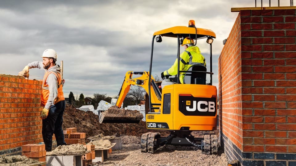 JCB 18Z-1 minigraver