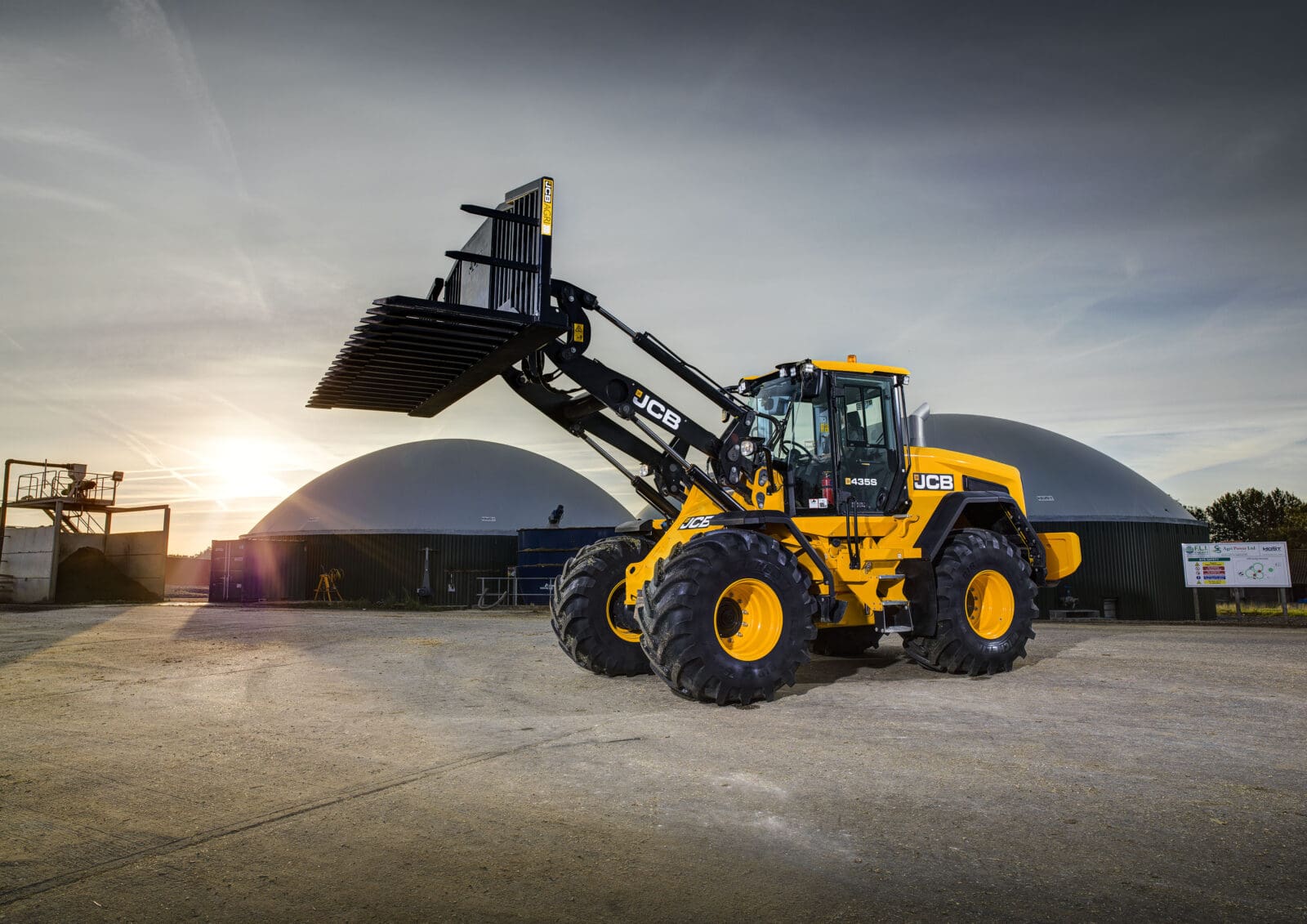 JCB 435S wiellader